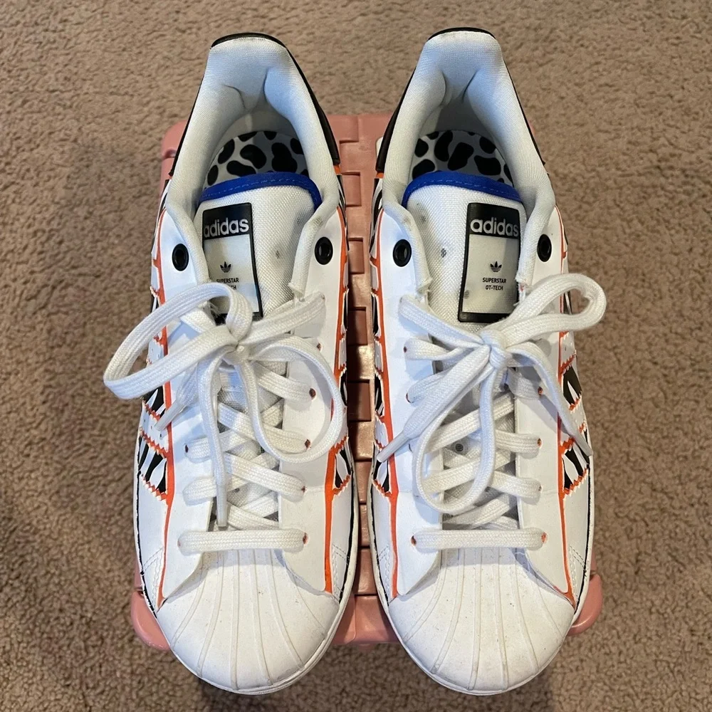 ADIDAS Rich Mini Superstar OT Tech Women Size 8 - Picture 8 of 10